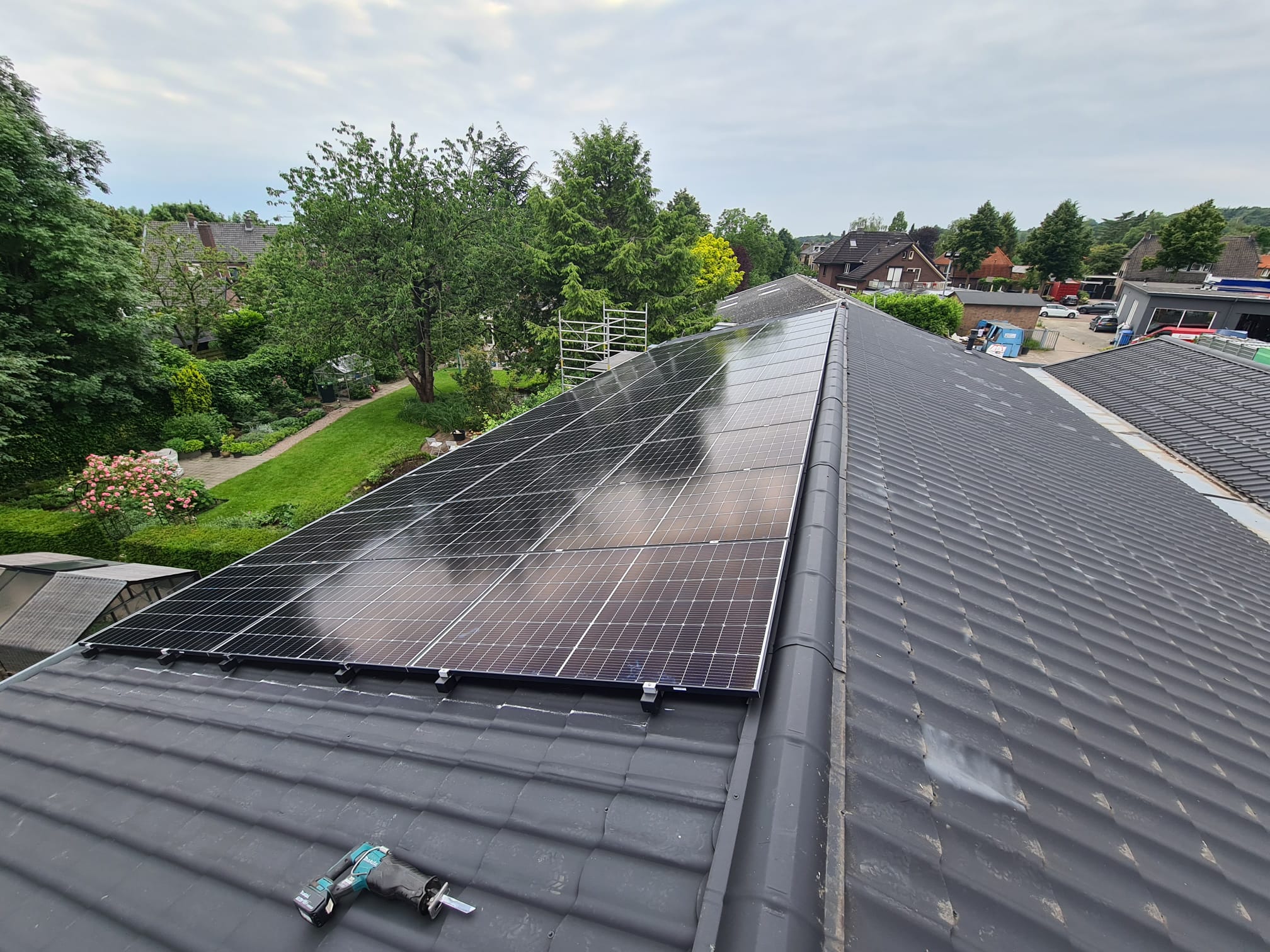 Afronding project zonnepanelen